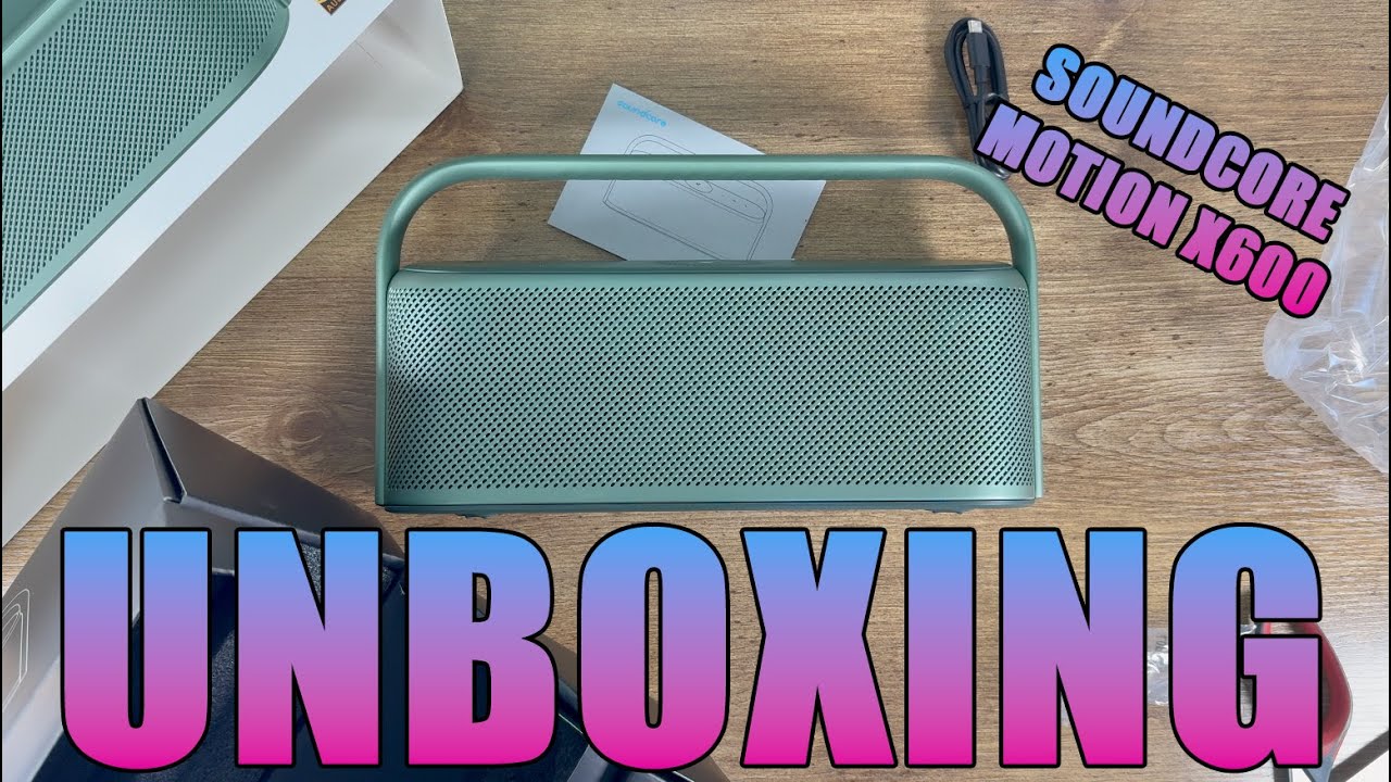 Anker Soundcore Motion X600 Unboxing! What's Included? - YouTube