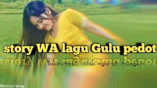 story WA lagu gulu pedot