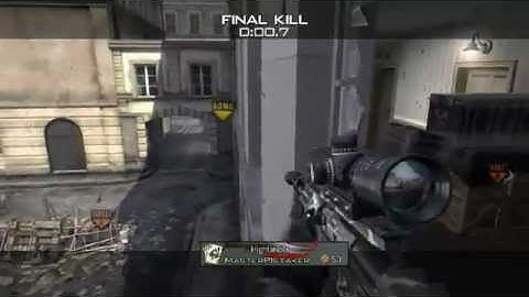 MW3 - Nice Way To End A Game