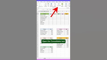 Excel consolidate data tricks #excel #educationgenix #excelshortcuts #exceltricks #shortsfeed #short