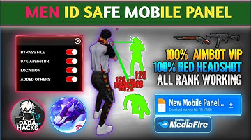 OB51 Update ⚡ Free Fire Max Panel Injector | Auto Headshot + Aimbot Hack | 100% Rank Working