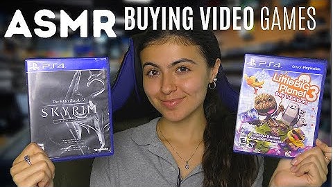 ASMR || buying video games