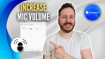 How To Increase Mic Volume Windows 11