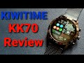 KIWITIME KK70 Smartwatch Detailed Review-DT100 Smartwatch Round Version