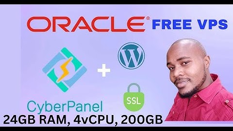 Cyberpanel Setup on Oracle Cloud Free Tier | Free VPS hosting