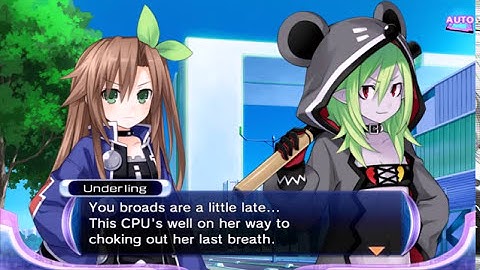 Hyperdimension Neptunia Re;Birth 2: Sisters Generation Playthrough Part 16h RULING ENDING Part 2