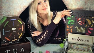 ☕ Teas Please ☕ ASMR | Soft Spoken | Crinkling | Tapping