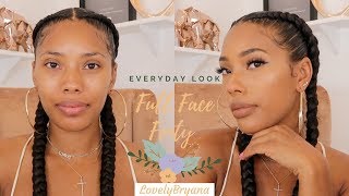 Full Face Fenty Beauty| A Natural Beat | LovelyBryana