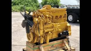 Caterpillar 3406B Diesel Engine idling for 10 hours