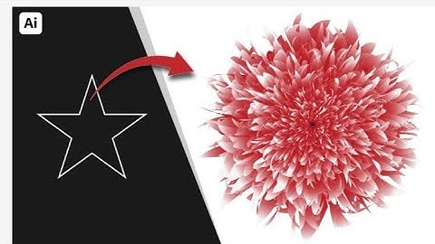 Illustrator Tutorial : How To Create Beautiful Floral Vector in Illustrator Using Blend Tool