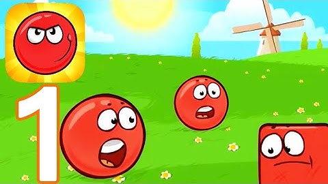 Red Ball 4 - Gameplay Walkthrough Part 1 - Levels 1-7 (iOS, Android)