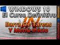 05. Barra de tareas y Menú inicio - Curso de Windows 10