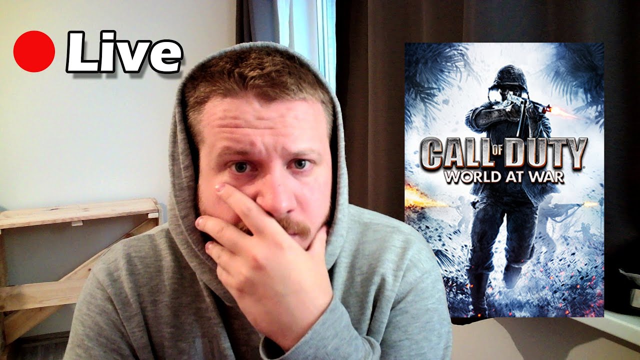 🔴 First time playing Call of Duty World at War 🔴 Join in the chat and subscribe