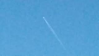 G-EZAO easy jet Airbus A319-111 flying over my house from London to Belfast 