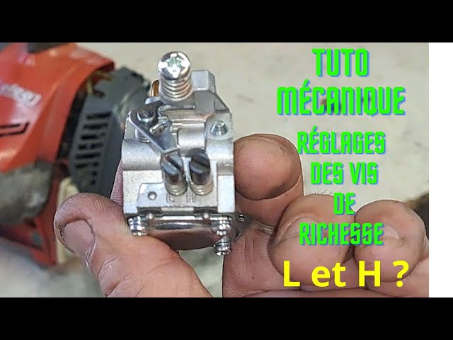 Tournevis de réglage carburateur Echo, tronçonneuse, taille haies, moteur 2  temps