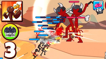 War of Stick Conquer Battle Gameplay Full Game Walkthrough Tutorial (iOS& Android Mobile) Guide 3