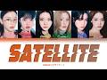 STAYC - SATELLITE (КИРИЛЛИЗАЦИЯ/ПЕРЕВОД НА РУССКИЙ Color Coded Lyrics)