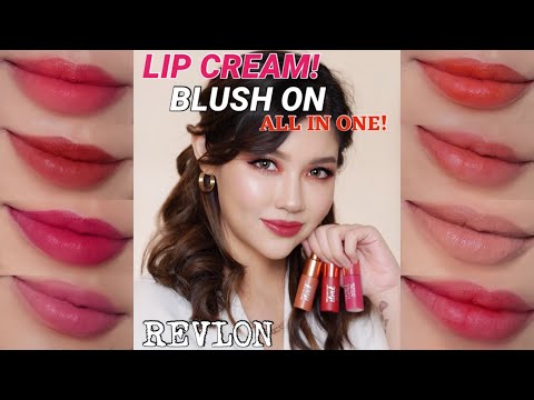 REVLON CLOUD BLOTTED LIP COLOR SWATCHES DI KULIT KUNING LANGSAT