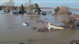 Наводнение в городе Петропавловск, апрель 2024 год