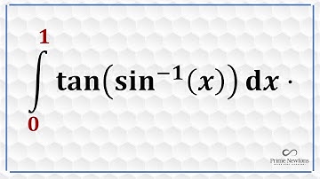 int(tan(arcsin(x))) dx x=0,1