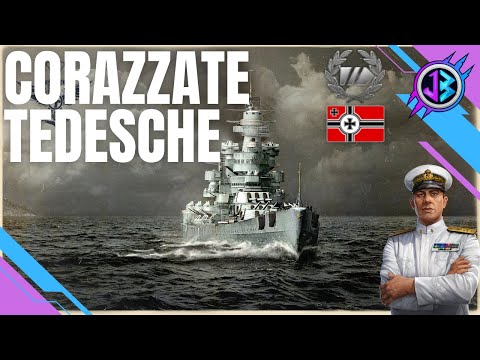 Guida per World of Warships #18 - Corazzate tedesche - Skill,moduli,consigli.