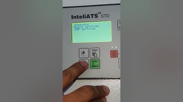 INteli ATS  STD comAp  controls  settings and testing In Urdu Hindi part 1 @fiazisulahriya230