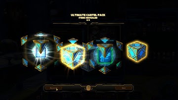 SWTOR Ultimate Cartel Packs Hypercrate opening
