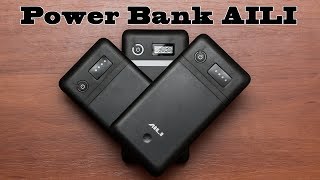 Power Bank  AILI трёх версий, тест и обзор