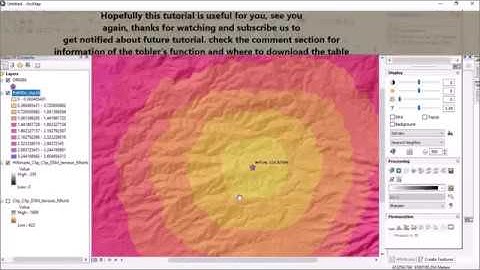 Travel time mapping over terrain using Tobler hiking function and Arcgis