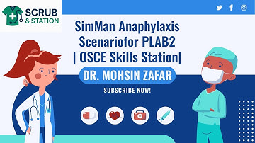 SimMan Anaphylaxis Scenario for PLAB2 | OSCE Skills Station|