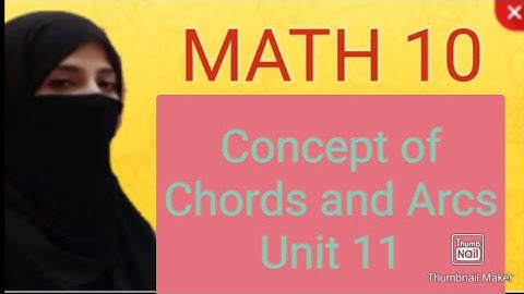 Chapter 11[ Definations ] || Maths 10 || Chords and Arcs || Ocean of Knowledge