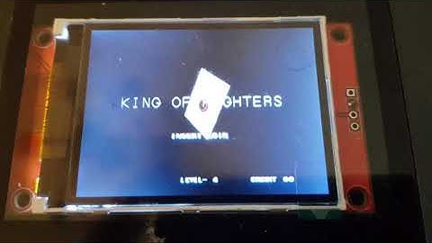 Testing my Atari Lynx pcb replacement using a Raspberry Pi Zero.