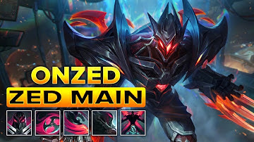 Onzed Zed Montage 2025 - KR Challenger Zed Plays