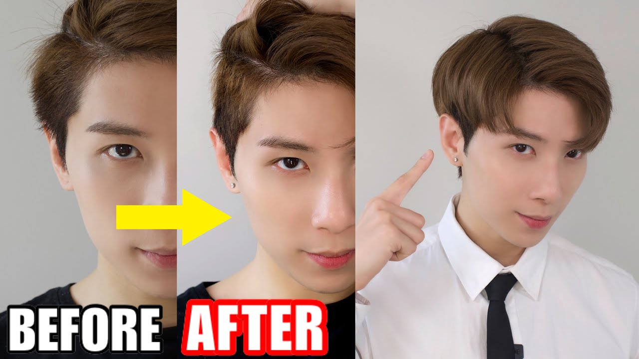 How: Transform Your Hair like K-POP idol | Korean Down Perm Tutorial |  ISSAC YIU - YouTube