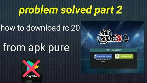 How to download rc 20 but not from play store! Problem solved part 2!