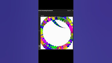 GENUARY 2024 14 JAN - BROKEN WHEEL #genuary14 #shorts #creativecoding #sketch #genuary #genuary2024