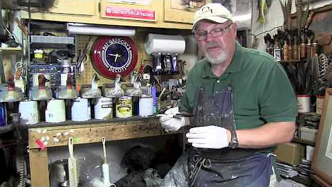 Applying An Antique Wash To A Decoy