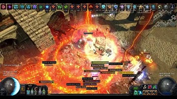 [2.4] Path of Exile - LL BV Pathfinder T15 Shaped Quay Map special appearance by Abaxoth!