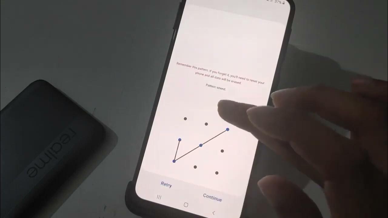 Samsung Galaxy M51 screen lock How to screen lock settings screen lock change kaise kare YouTube