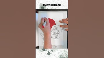 Metroid dread | Samus & E.M.M.I | fanart