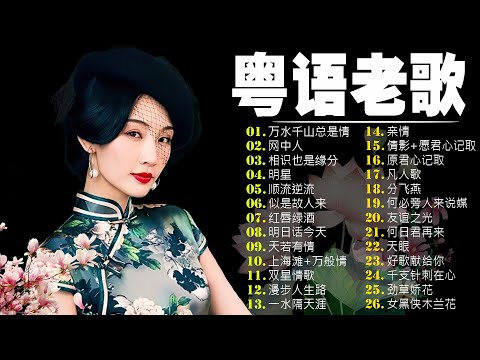 【粵語經典金曲】70，80，90年代粤语怀旧白金曲：万水千山总是情／网中人／相识也是缘分／明星／顺流逆流／似是故人来 📀 怀旧记忆值得收藏－每天必听的歌 Cantonese Old Songs