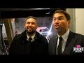 EDDIE HEARN REVEALS TONY BELLEW VS TYSON FURY "DEAL": "THEY SHOOK ON IT!"/FRANK WARREN STUBHUB CLAIM