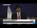 Goodluck Jonathan answers to arms probe on French television.