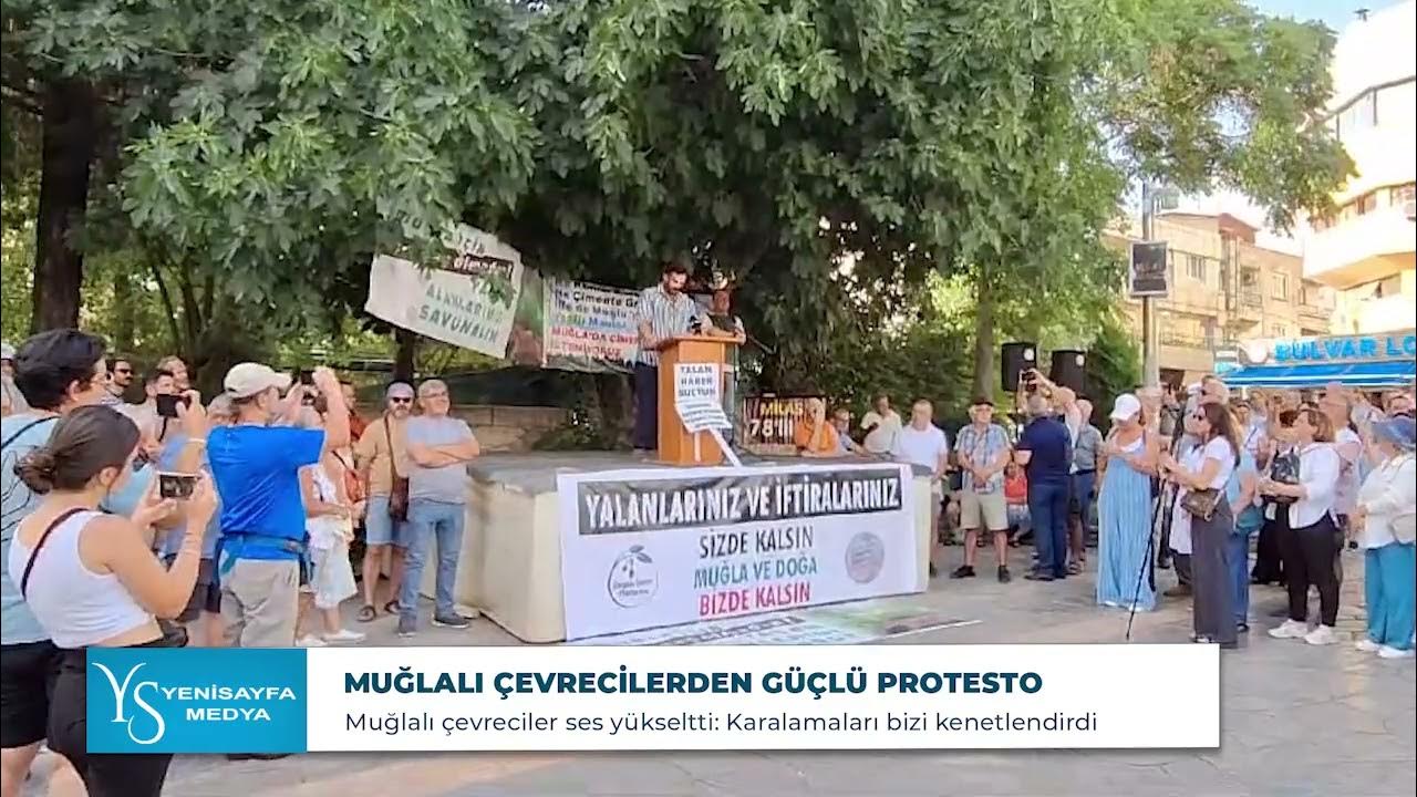Muğlalı çevreciler ses yükseltti: Karalamaları bizi kenetlendirdi