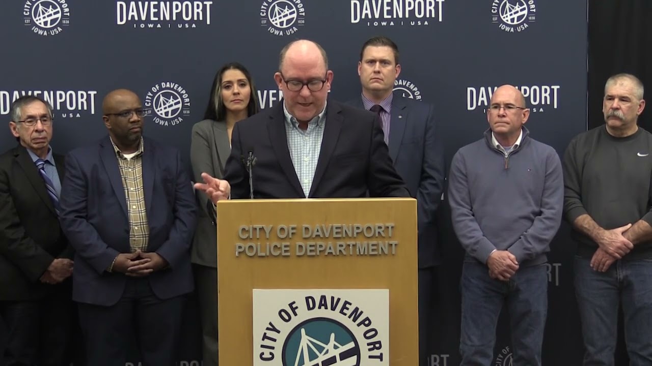 Mayor Jason Gordon's first news conference