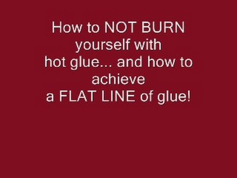 How to Prevent Hot Glue Burns