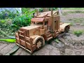 How to make Kenworth Heavy truck - Wooden toy