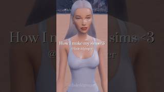 how I make my no cc sims! 🤍 #nocc #sims4cas #simsnocc #sims4tips #sims #gaming #sims4 #sims4cc