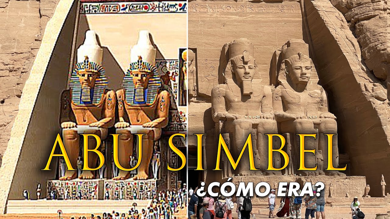 Egipto Virtual: Los Templos Tallados De Abu Simbel