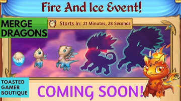 Merge Dragons Fire And Ice Event • First 30 Minutes • Tips And Tricks Guide ☆☆☆